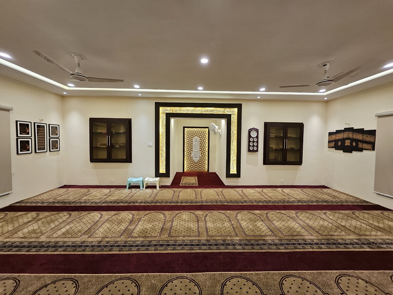 Construction of Mosque at Signal HQ Mangla Cantt 1